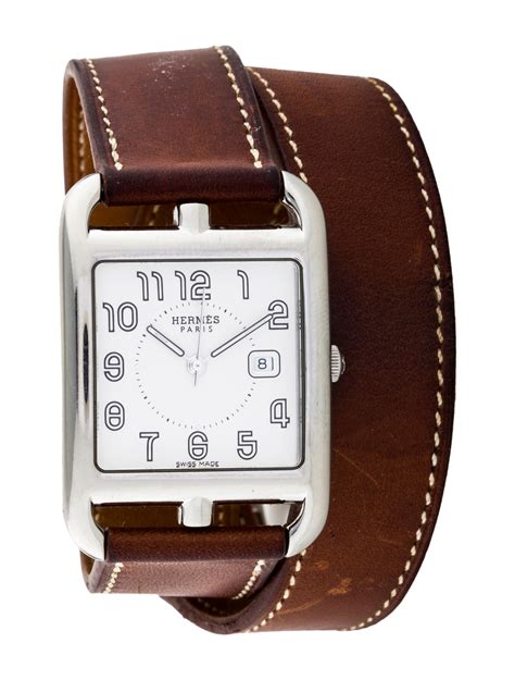 hermes cape cod watch double strap|Hermes cape cod watch gold.